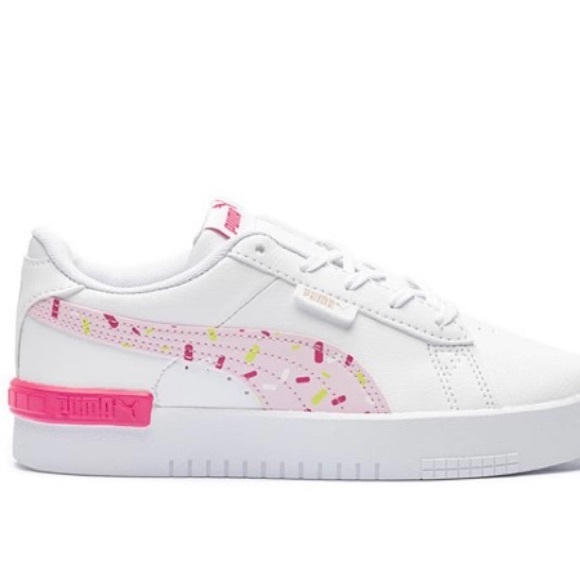 PUMA Jada Crush Athletic Shoe - Little Kid / Big Kid - White / Pink Sprinkles - Picture 2 of 5